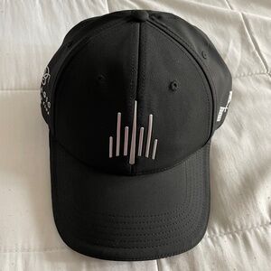 NEW Bellagio Fountain Club F1 Racing Hat – OSFA Black/White Checkered Limited Ed